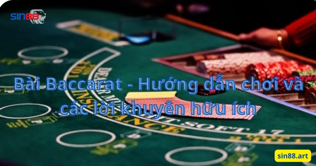 Bài Baccarat - Hướng dẫn chơi và các lời khuyên hữu ích 2 Bài Baccarat - Hướng dẫn chơi và các lời khuyên hữu ích
